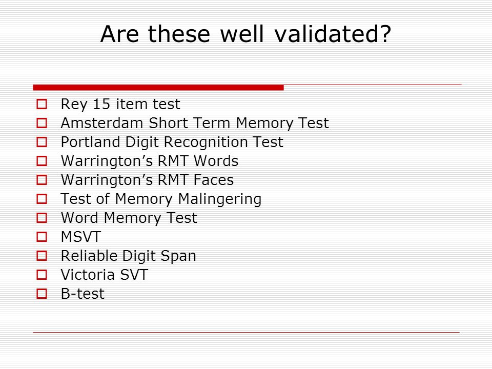 Your choice of SVTs is fundamental to the Slick et al criteria - ppt video  online download