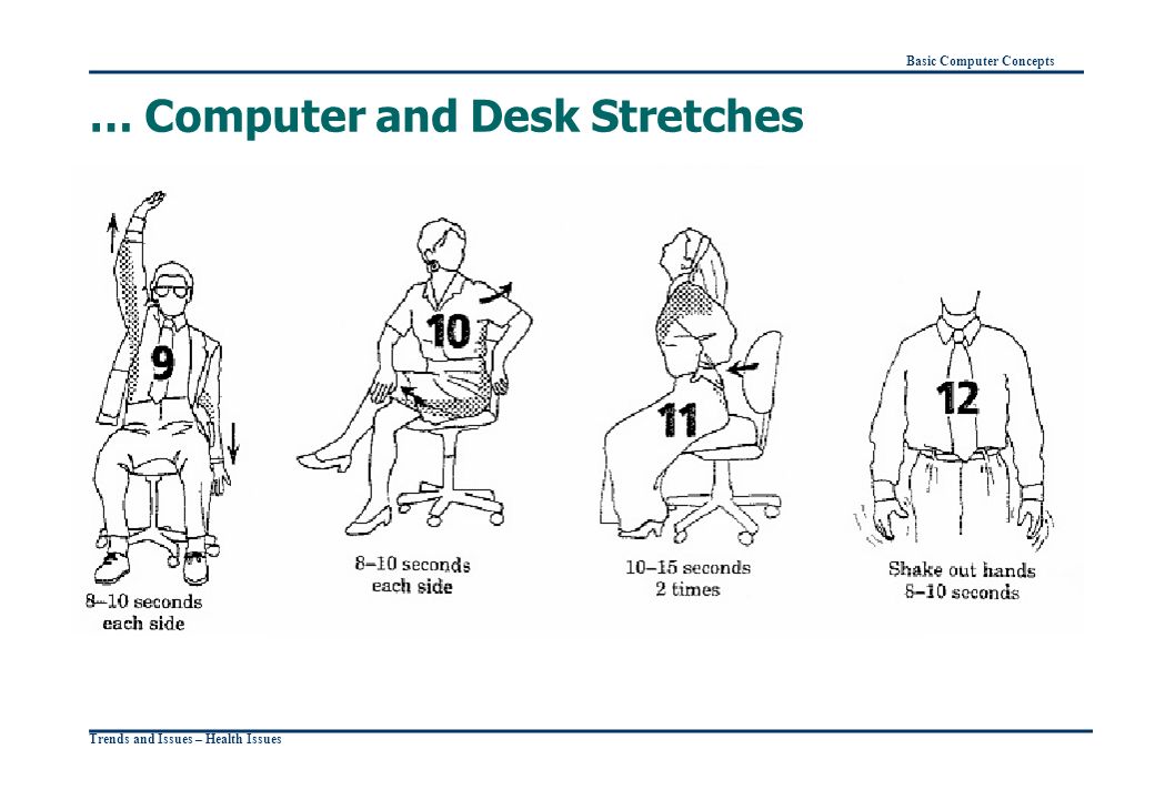Ergonomic Tips For Computer Users Ppt Video Online Download