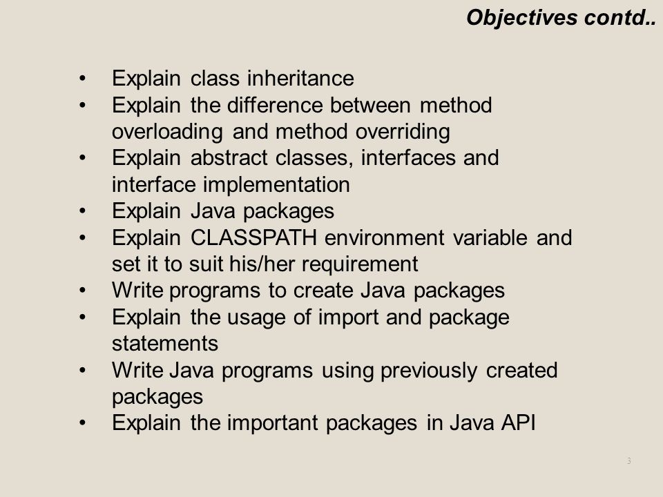 Classes Interfaces And Packages Ppt Download