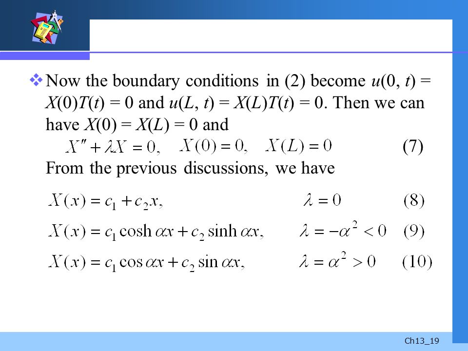 Boundary Value Problems In Rectangular Coordinates Ppt Video Online Download