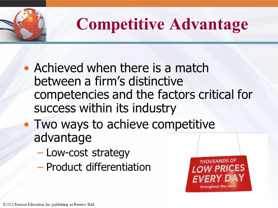 Strategic Elements of Competitive Advantage - ppt download