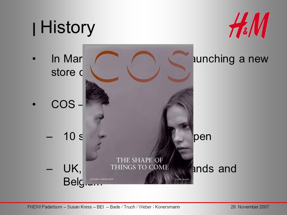 Hennes & Mauritz – the clothing company - ppt download