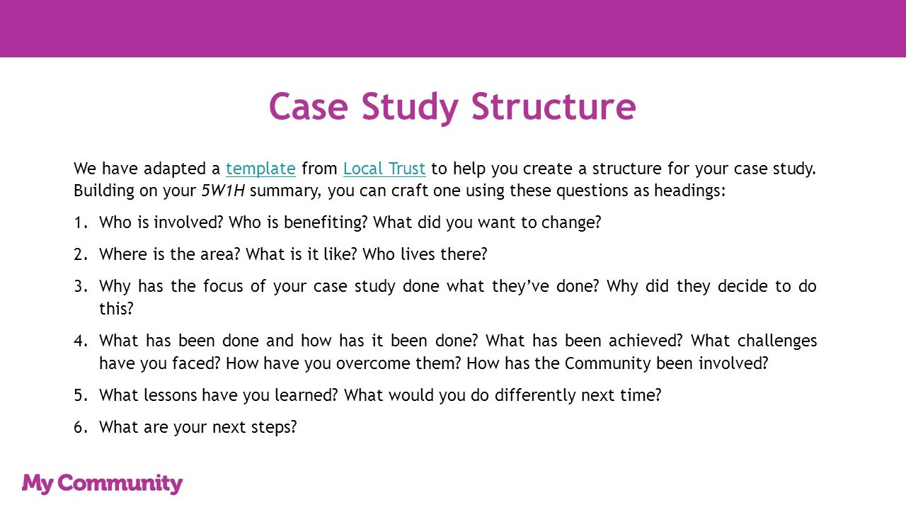 How to build a case study - ppt video online download