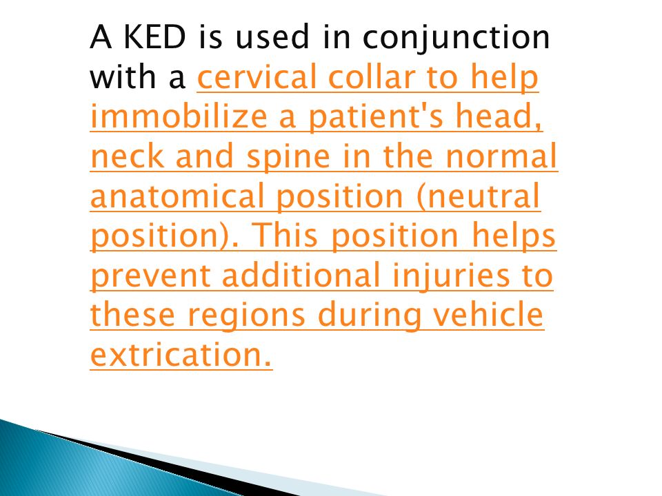 FERNO KENDRICK EXTRICATION DEVICE - ppt video online download