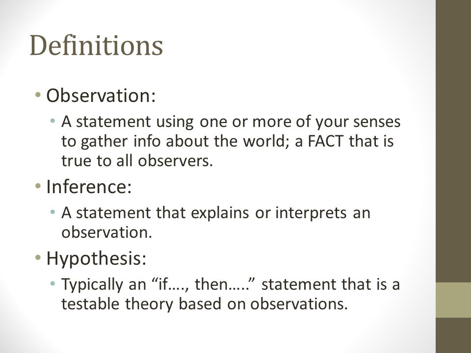 Observations And Inferences Ppt Video Online Download