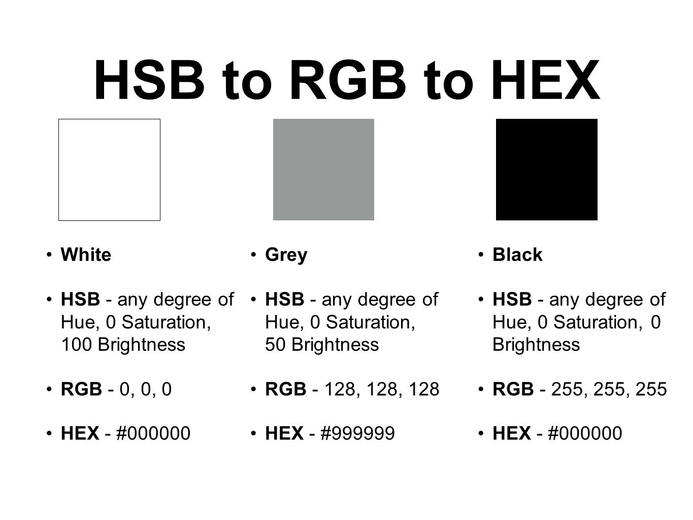Hsb To Rgb To Hex Ppt Download