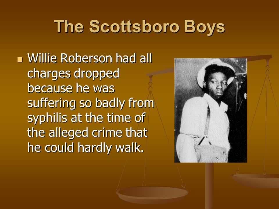 The Scottsboro Boys When Harper Lee was a child, the Scottsboro Trials took place in Alabama. These trials are commonly thought to be the inspiration for. - ppt download