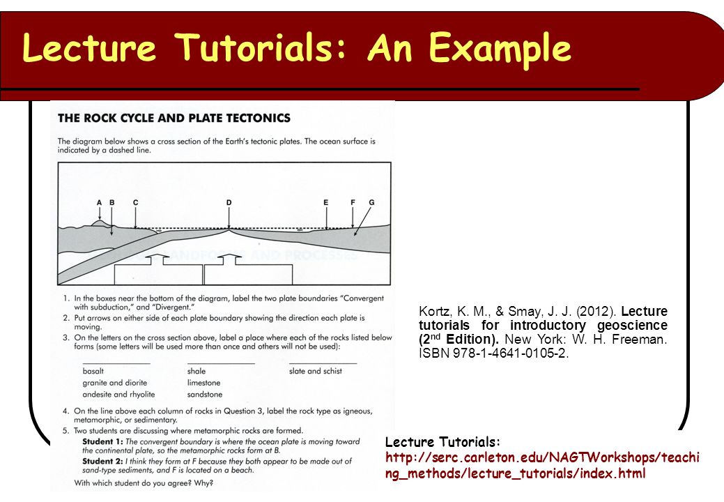 Active Learning Strategies For Geoscience Teaching Ppt Download