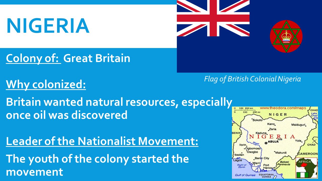 Flag of British Colonial Nigeria