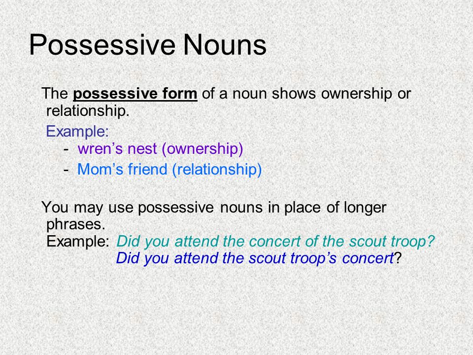 Kinds Of Nouns Ppt Download