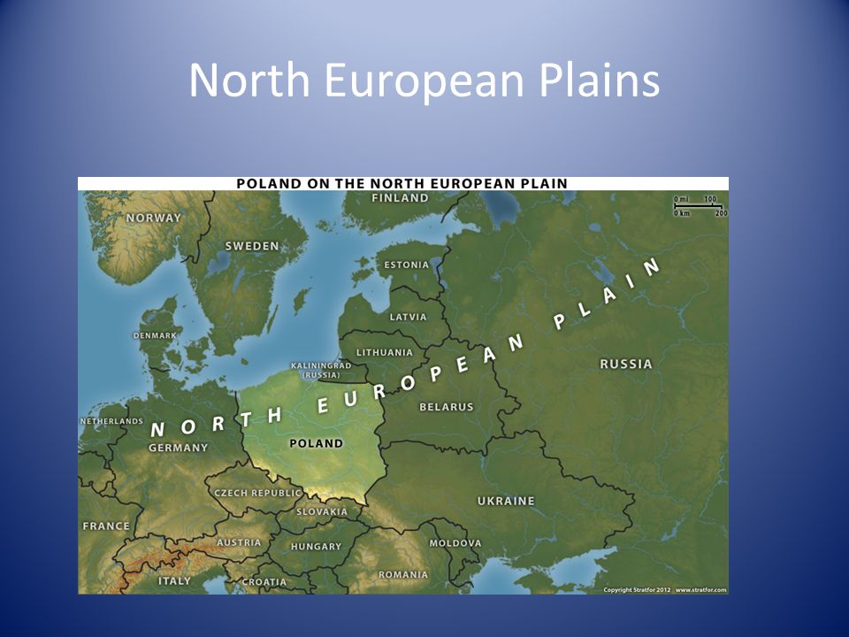 North European Plain In Russia