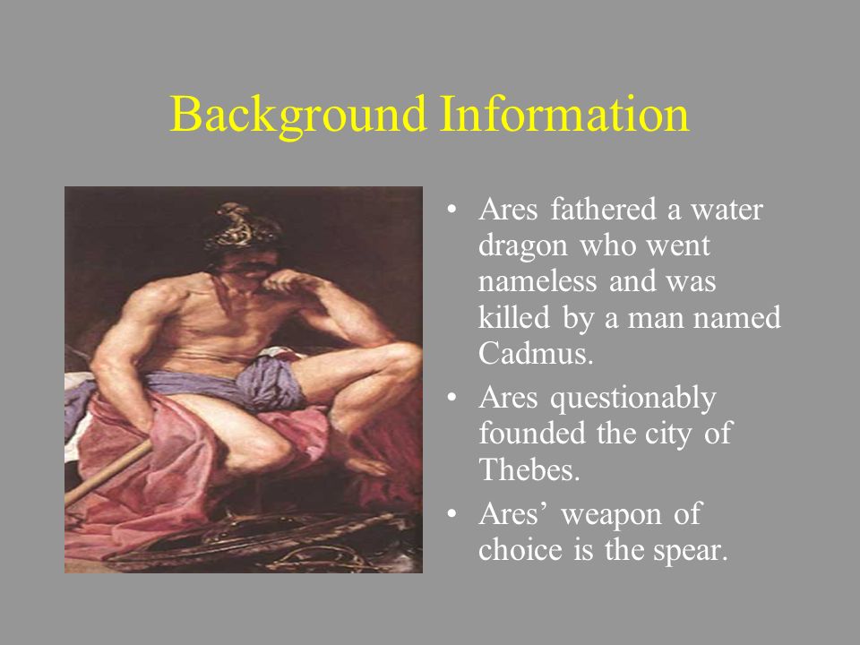 Ares, the Greek God of War, Facts, Symbol & Mythology - Video & Lesson  Transcript