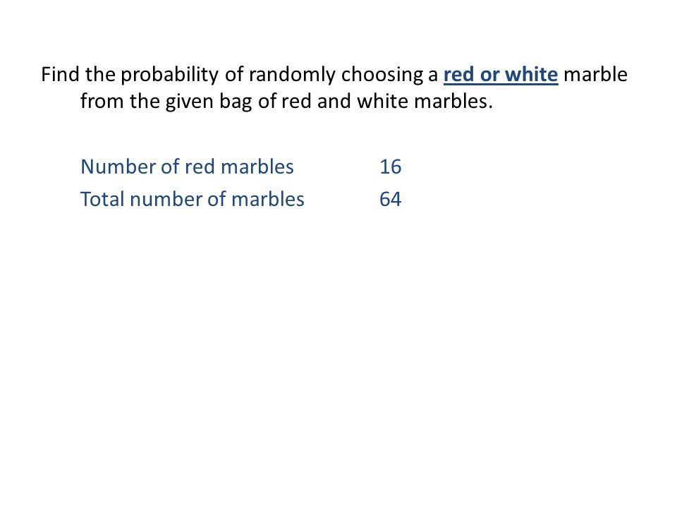 Probability What S The Odds Ppt Download