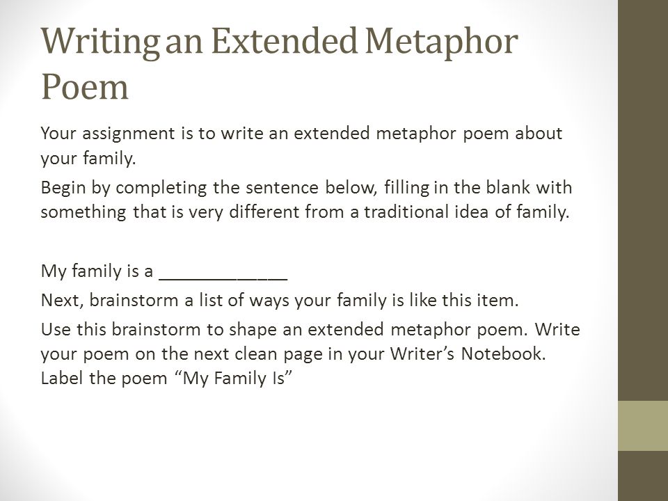 why are metaphors effective in poems