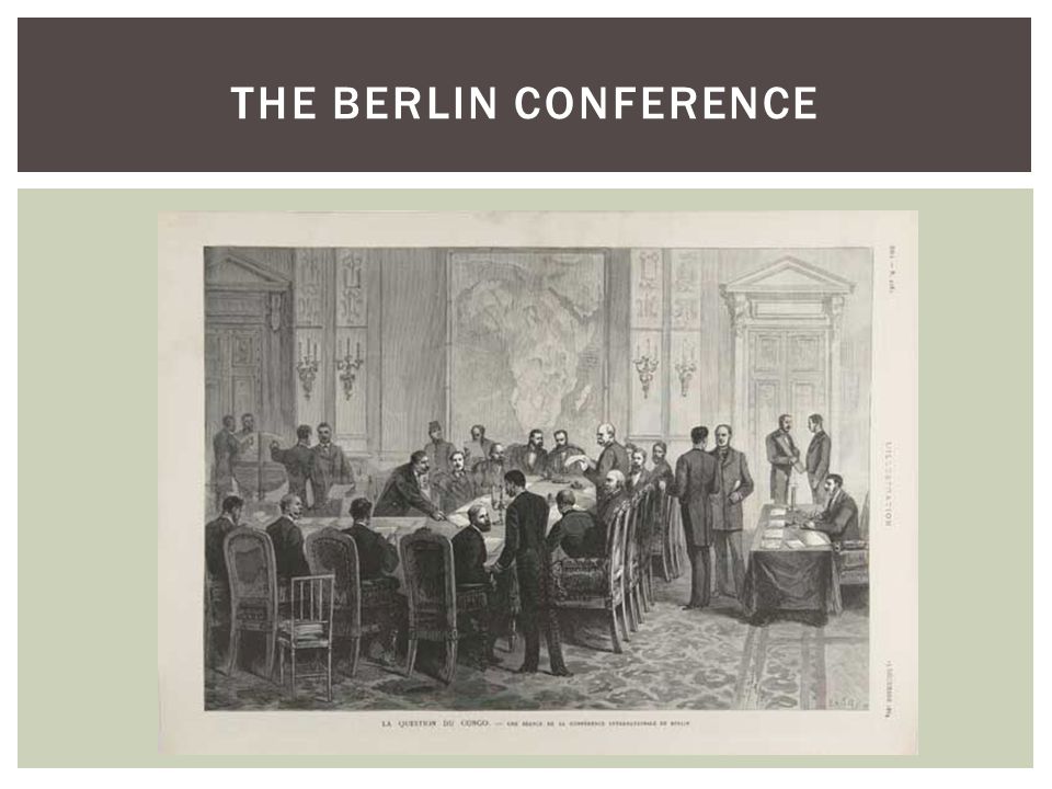 The Berlin conference