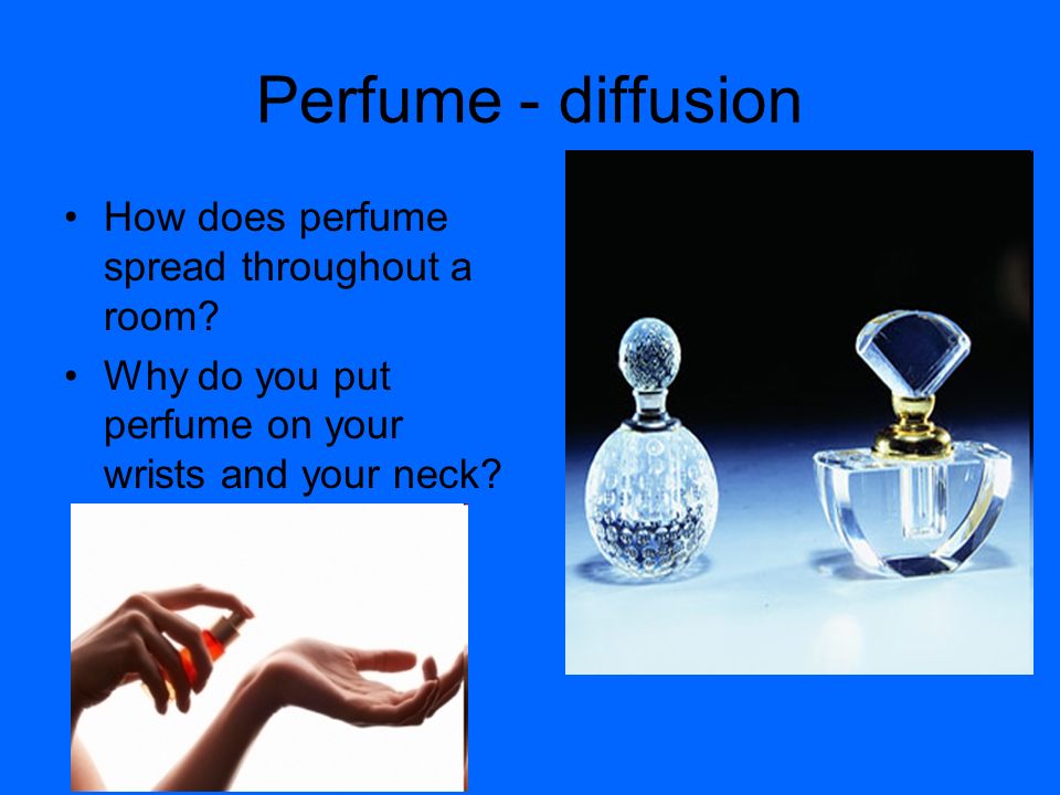Why Does the Smell of Perfume Spread in a Room  