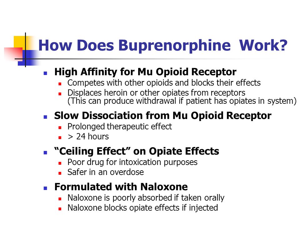 Buprenorphine Suboxone Subutex Ppt Video Online Download