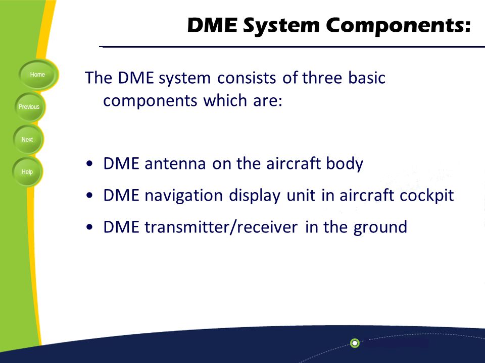 DME System Components: