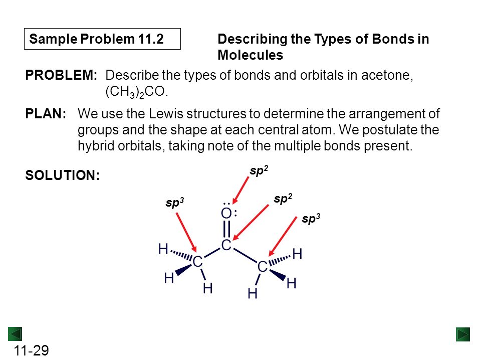 Lewis Structure For (ch3)2co