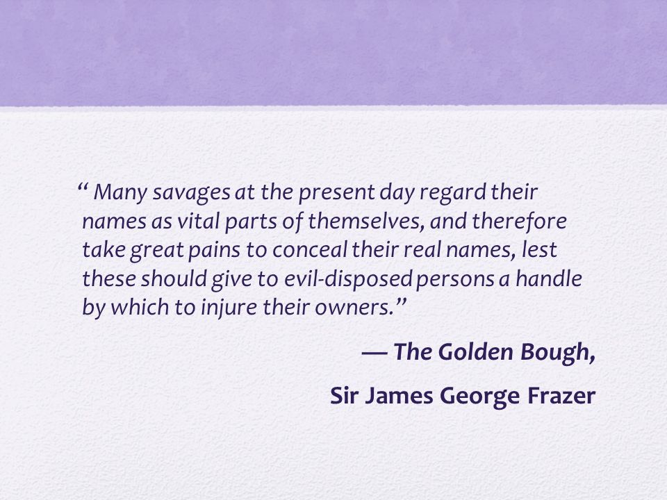 Sir James George Frazer