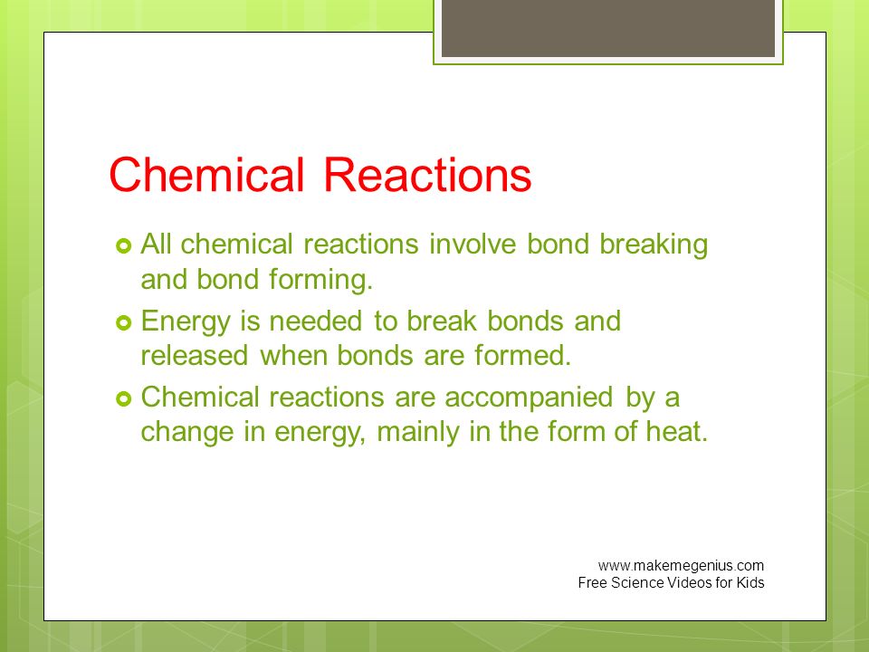 Exothermic and Endothermic Reactions - ppt video online download