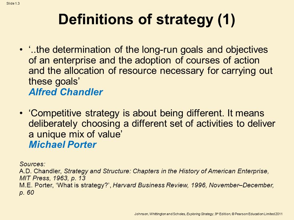 1: Introducing Strategy - ppt video online download