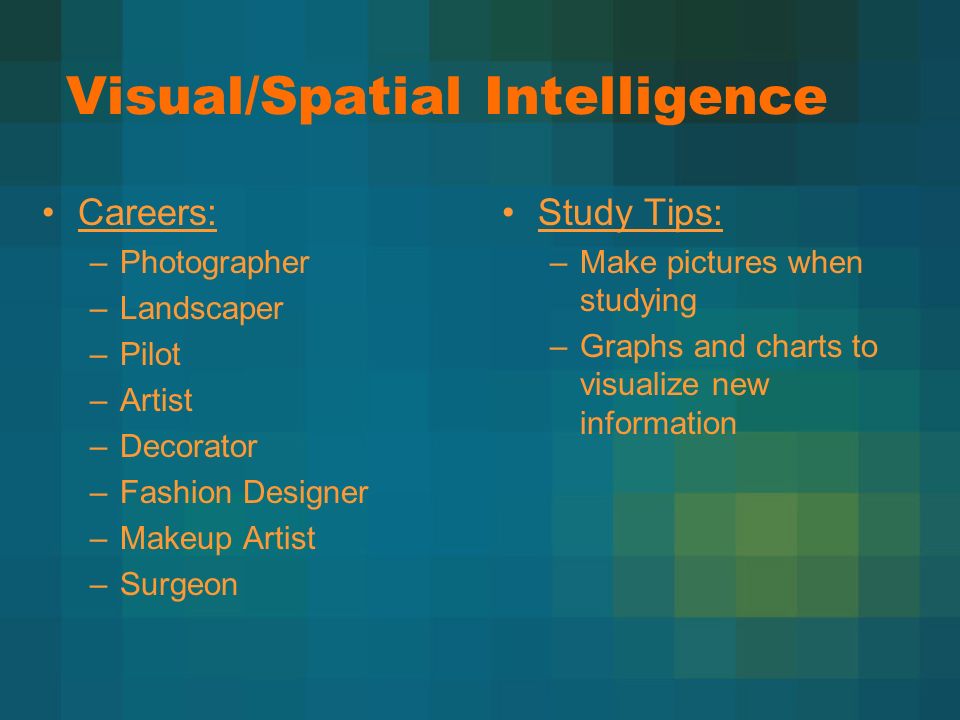 Multiple intelligences ppt download
