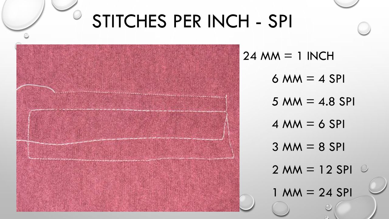 Stitch Lengths By Miss Payne. - ppt video online download