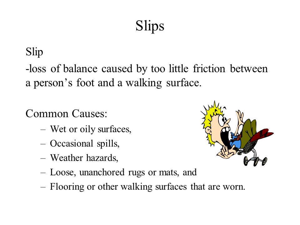 Slip, Trip and Fall Prevention - ppt download
