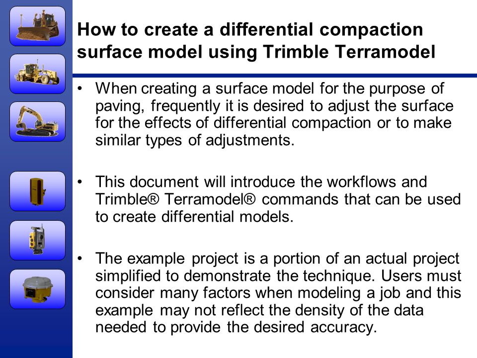 terramodel profile create