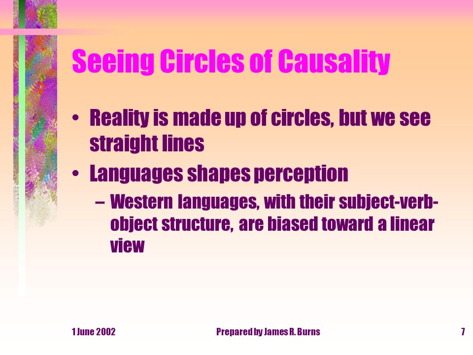 Seeing Circles of Causality