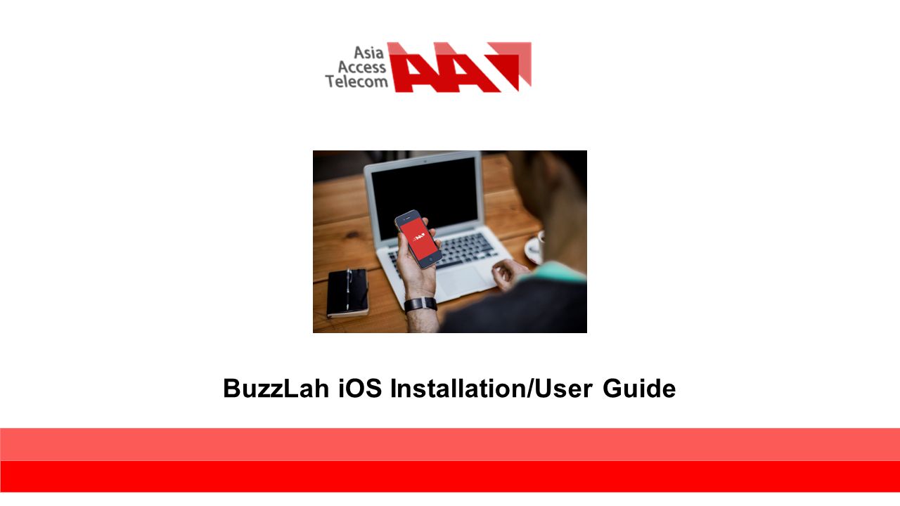 BuzzLah iOS Installation/User Guide
