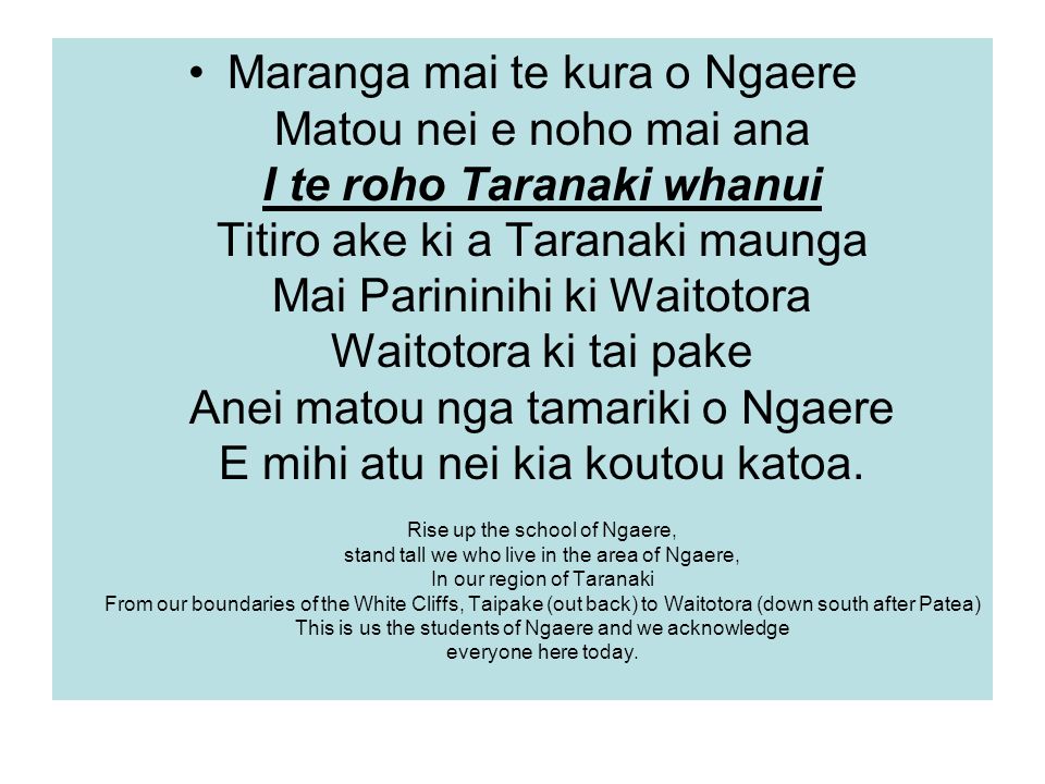 Ata marie koutou!! Peaceful morning everyone Today's Place - ppt video  online download