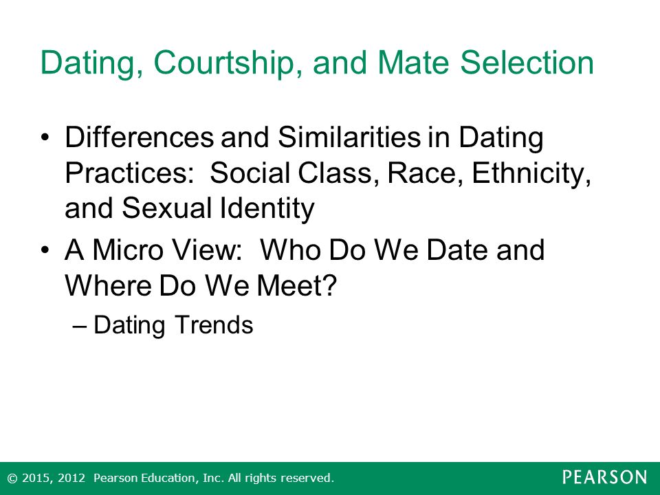 difference between dating and courtship