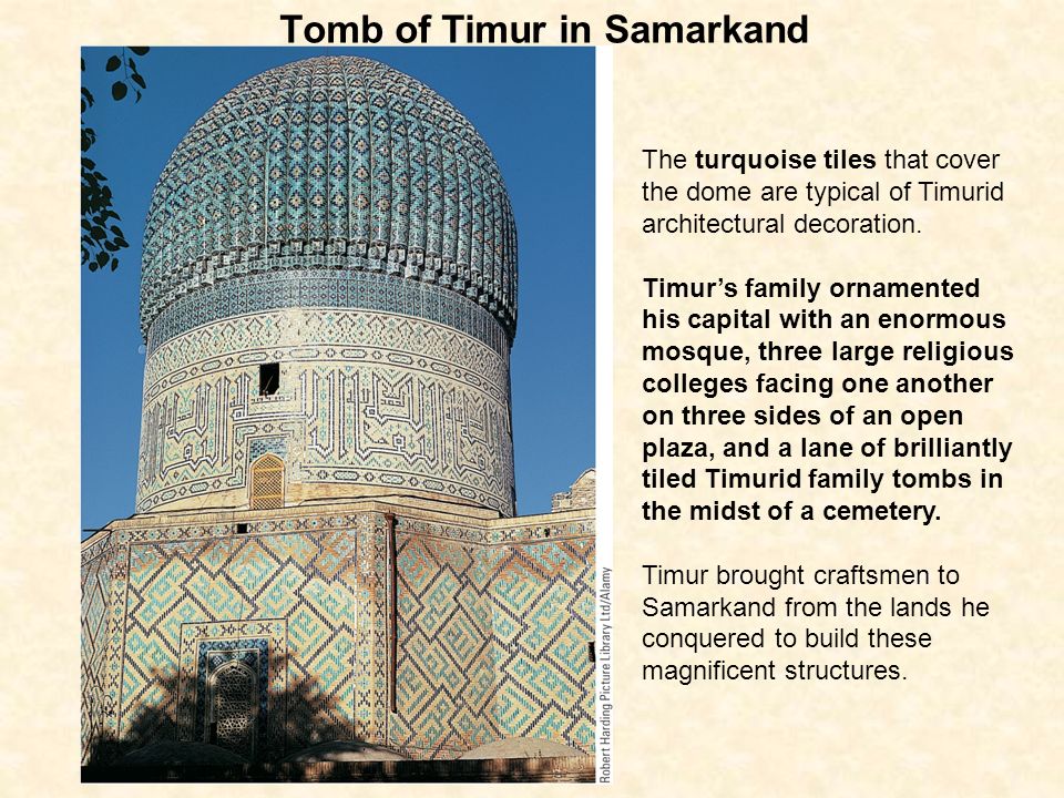 Tomb of Timur in Samarkand