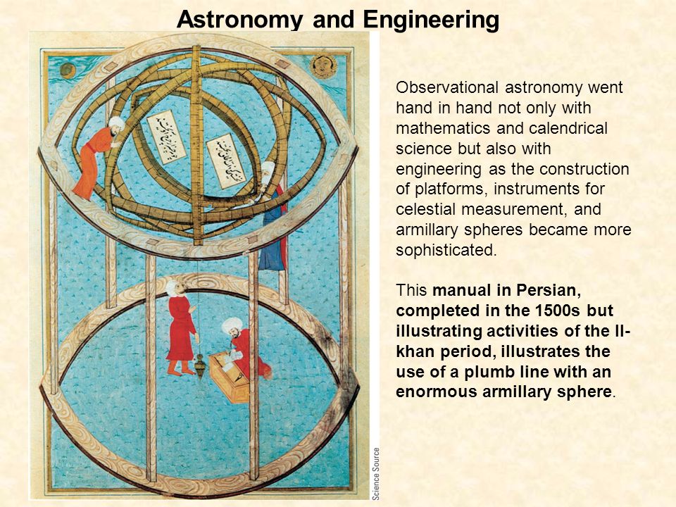 Astronomy and Engineering