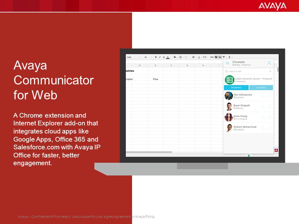 Avaya Communicator for Web for Avaya IP Office - ppt download