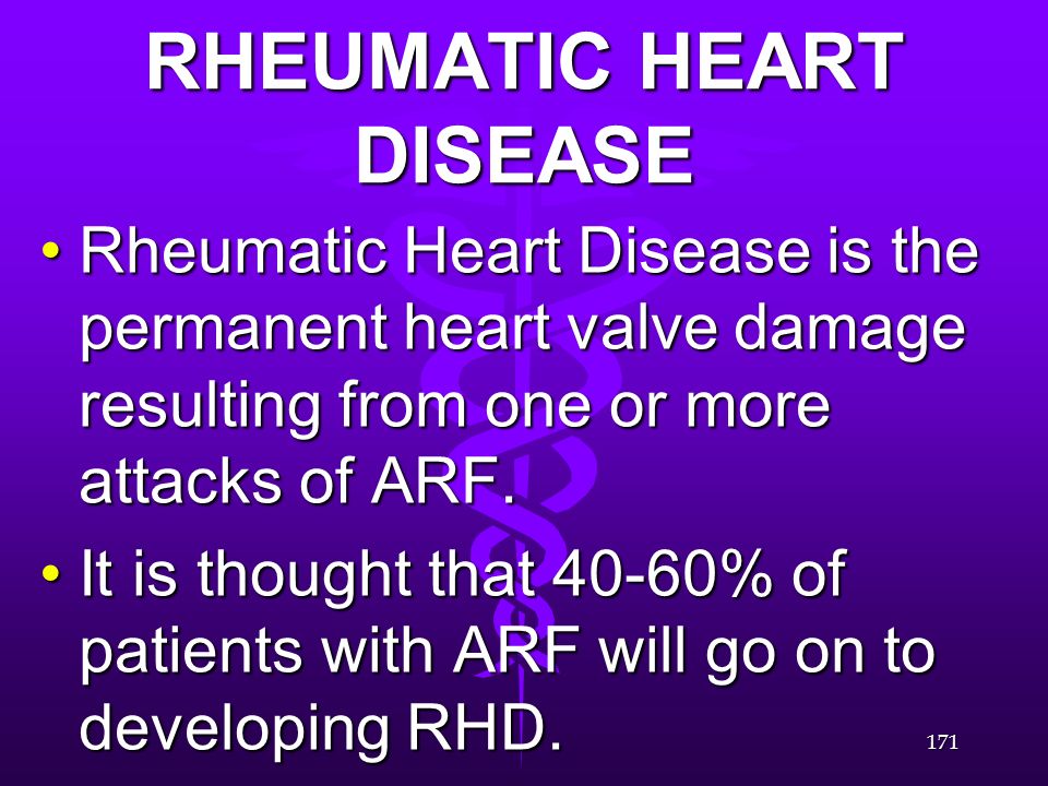 RHEUMATIC HEART DISEASE