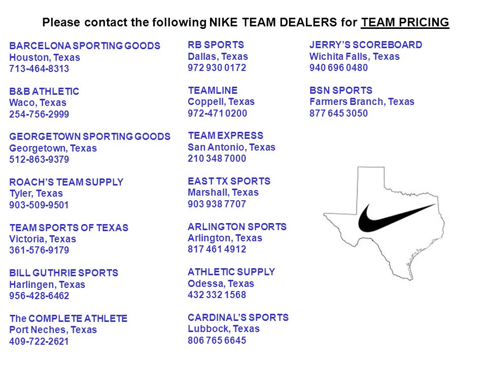 THE OFFICIAL TEXAS 7 ON 7 CUSTOM UNIFORM by NIKE - ppt video online download