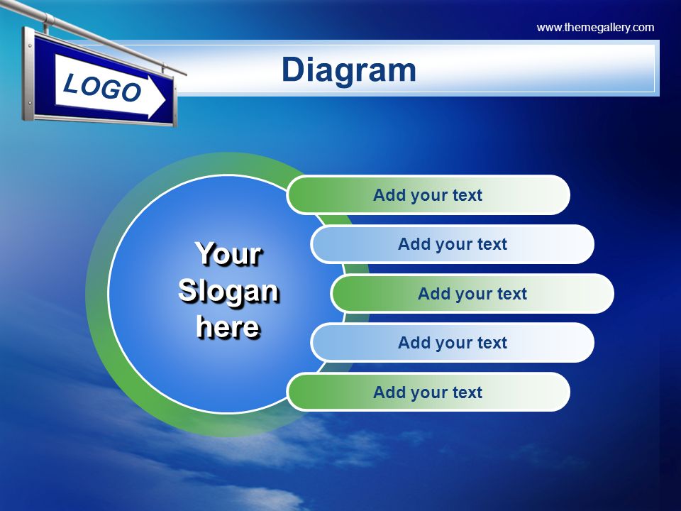 Diagram Your Slogan here Add your text Add your text Add your text