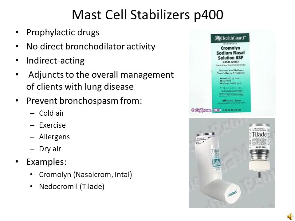 Bronchodilators and Other Respiratory Agents - ppt video online download