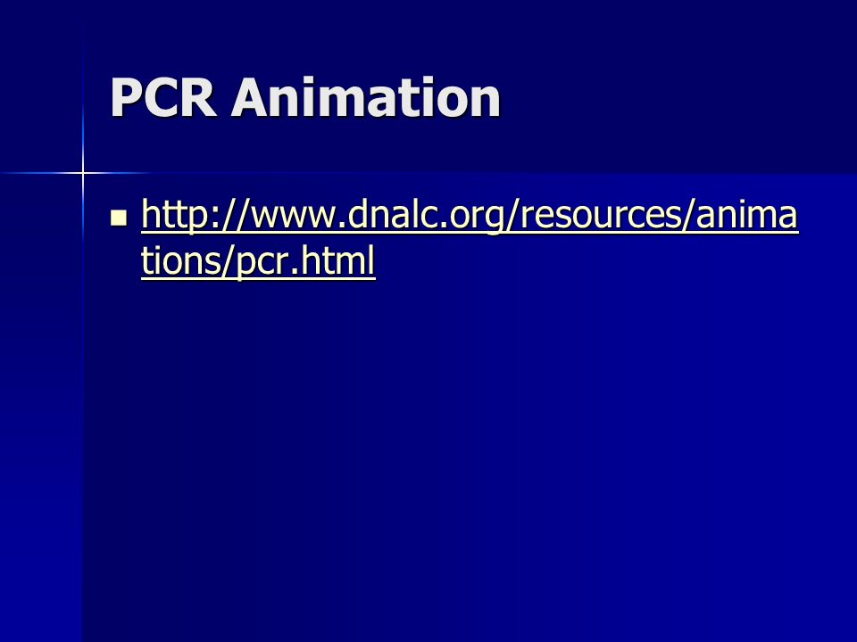 Polymerase Chain Reaction (PCR) - ppt download