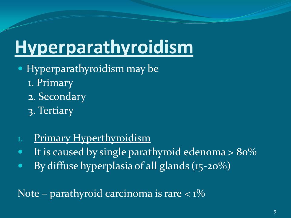hyperparathyroidism and hypoparathyroidism