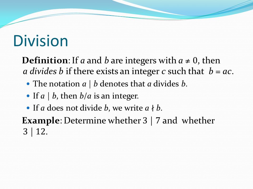 Divisibility And Modular Arithmetic Ppt Video Online Download