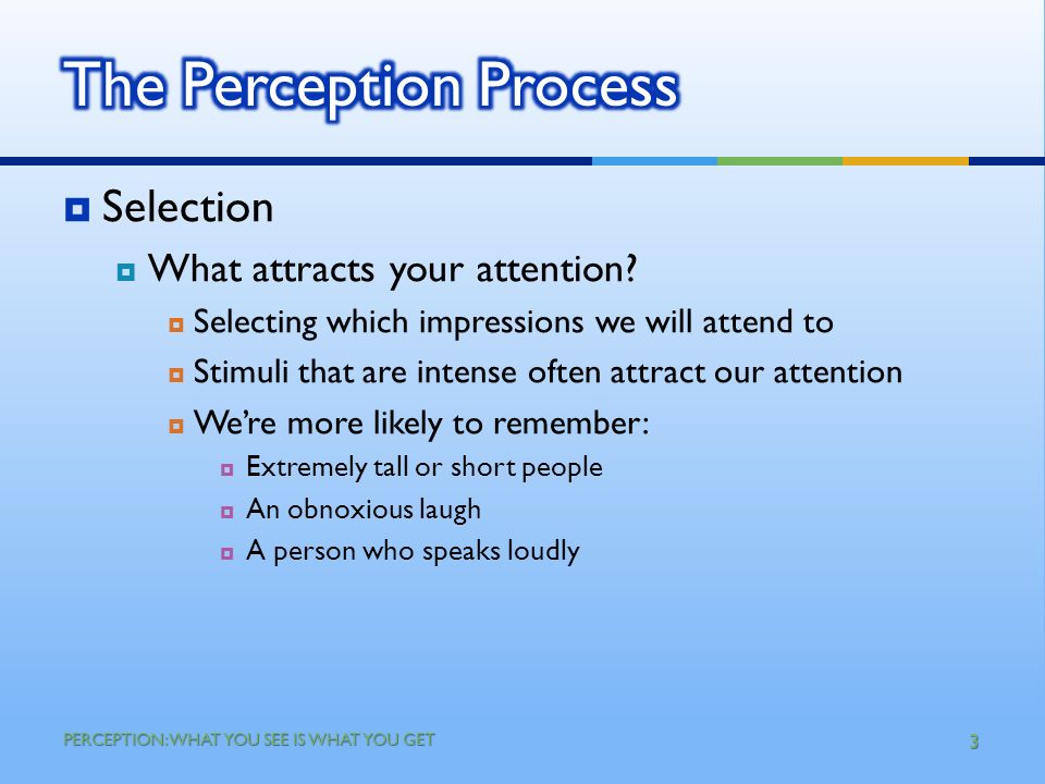 types of perception in interpersonal communication