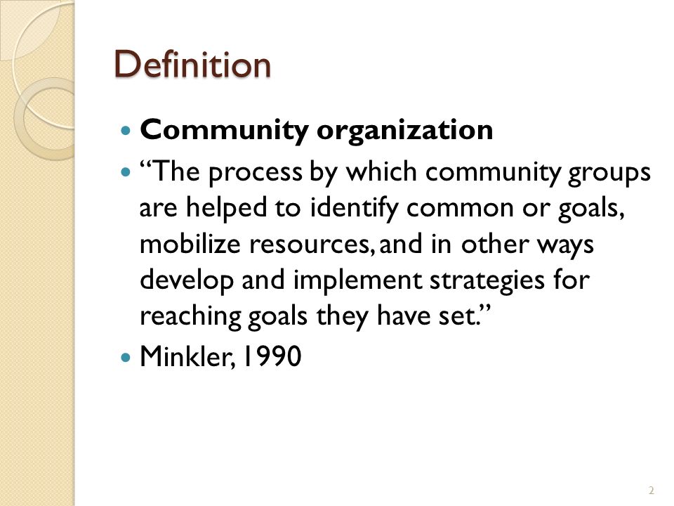 Community Organization Theory and Models - ppt video online download
