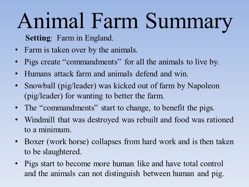 Animal Farm - Lessons - Blendspace