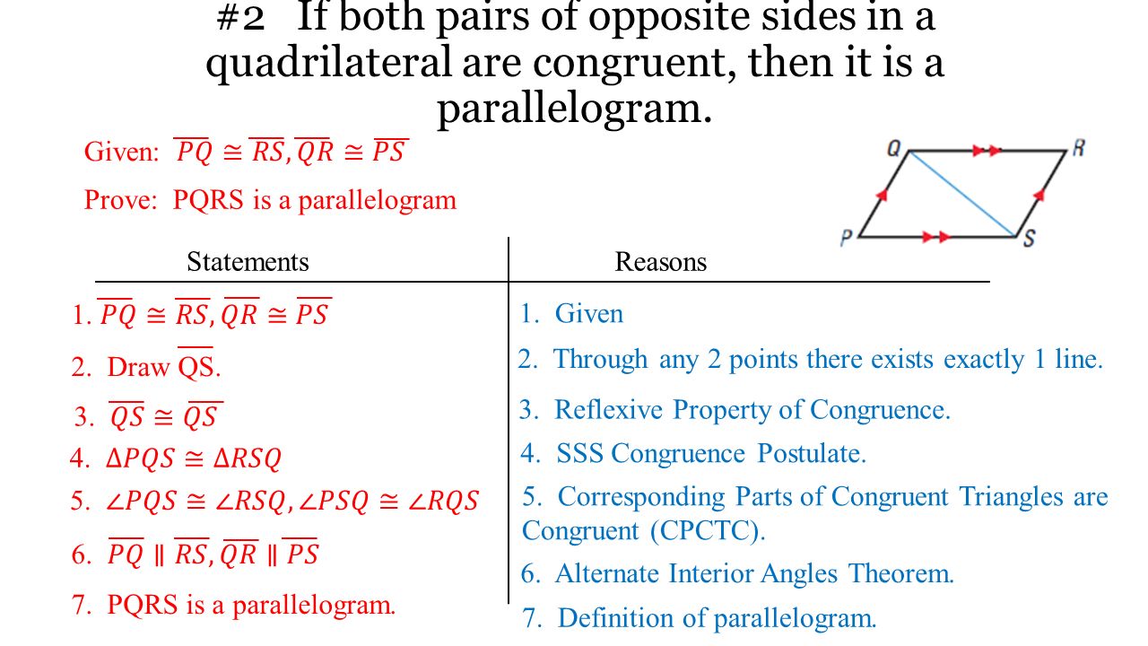 Using Special Quadrilaterals Ppt Video Online Download