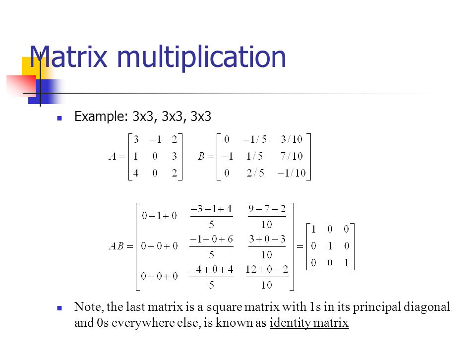 c++ matrix vector multiplication online ppt LINEAR AND MATRIX  ALGEBRA download video  MODELS