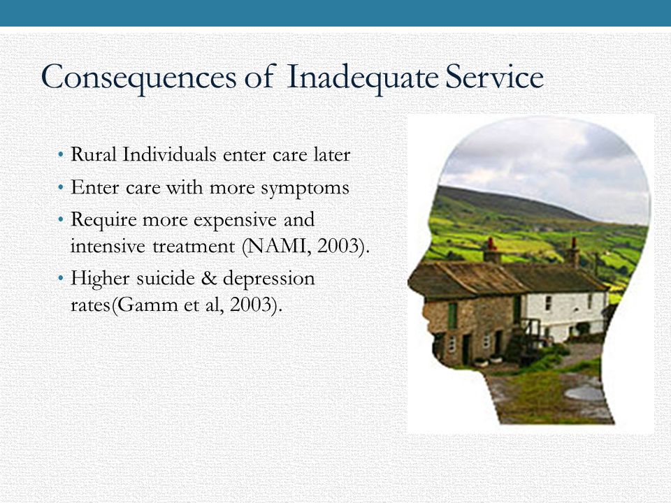 Consequences of Inadequate Service